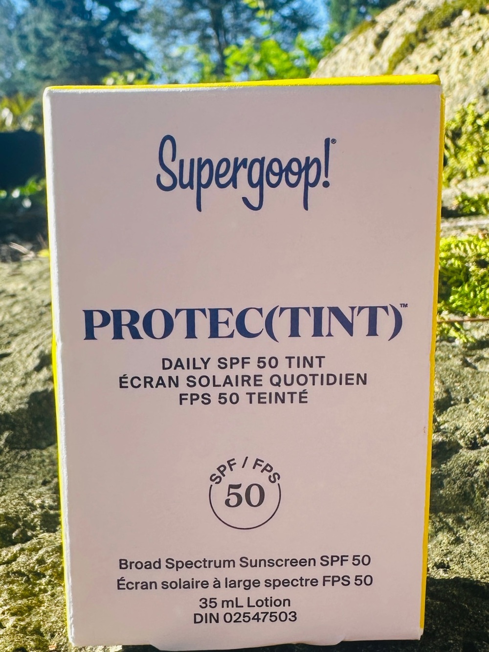 SUPERGOOP PROTEC(TINT) SPF 50. Retails for $44